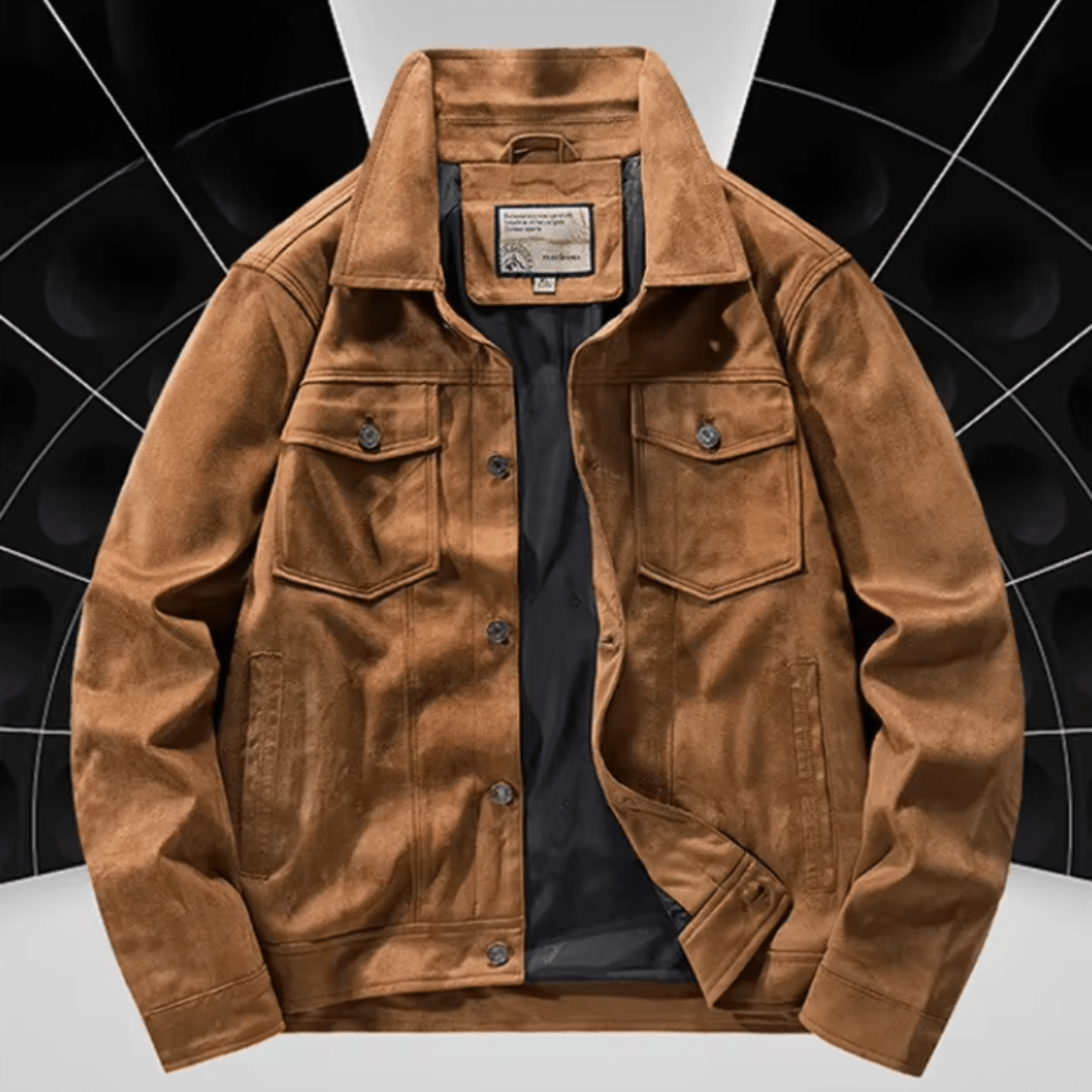 Veste Pilote Vintage Confortable pour Homme