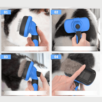 Brosse Démêlante Ultra-Souple pour Animaux