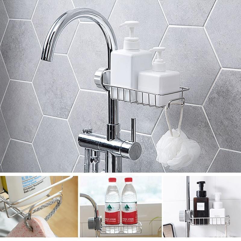 Multi-use faucet drainer