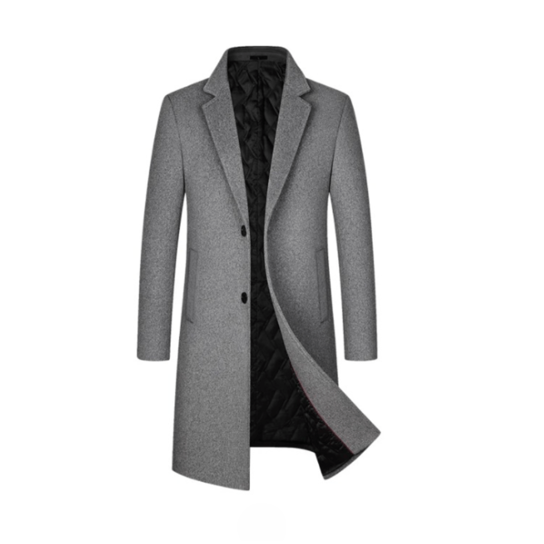 Elegant Long Coat for Men