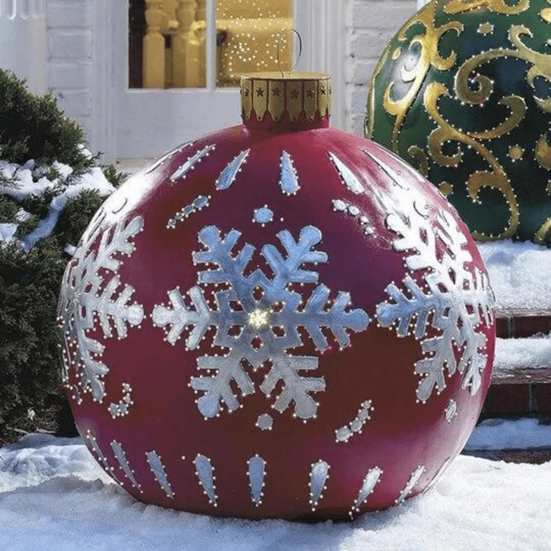 XXL Inflatable Christmas Baubles