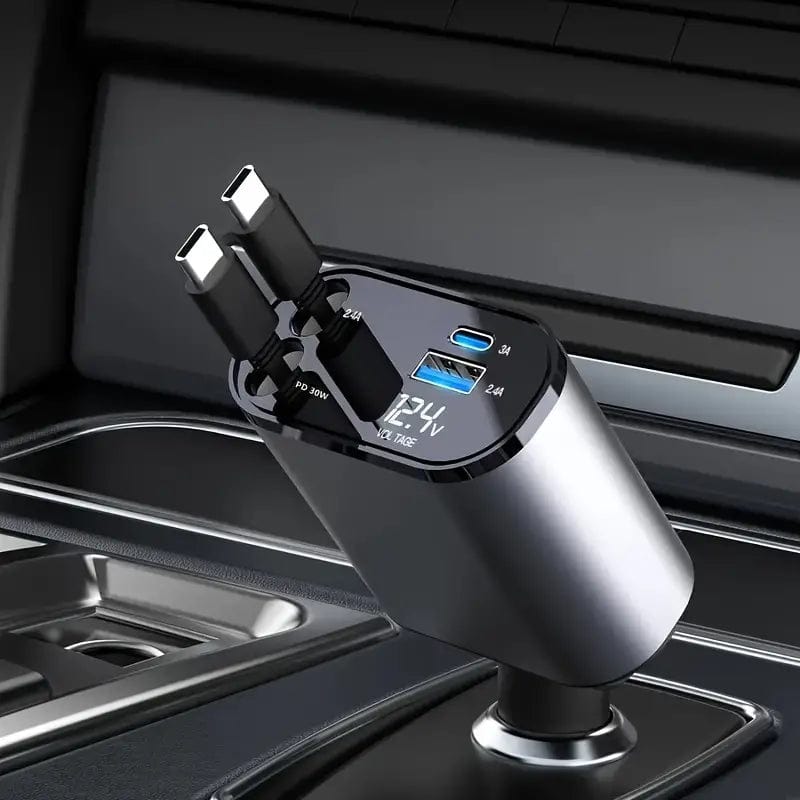 Chargeur Rétractable Multi-Connect Pour voiture