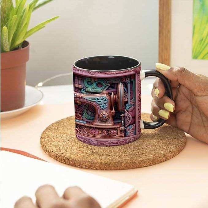 3D creative ceramic mug