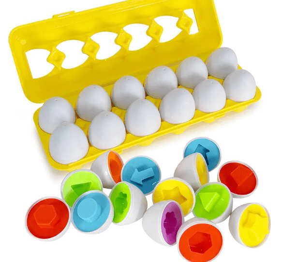 3D Egg Puzzle for Kids