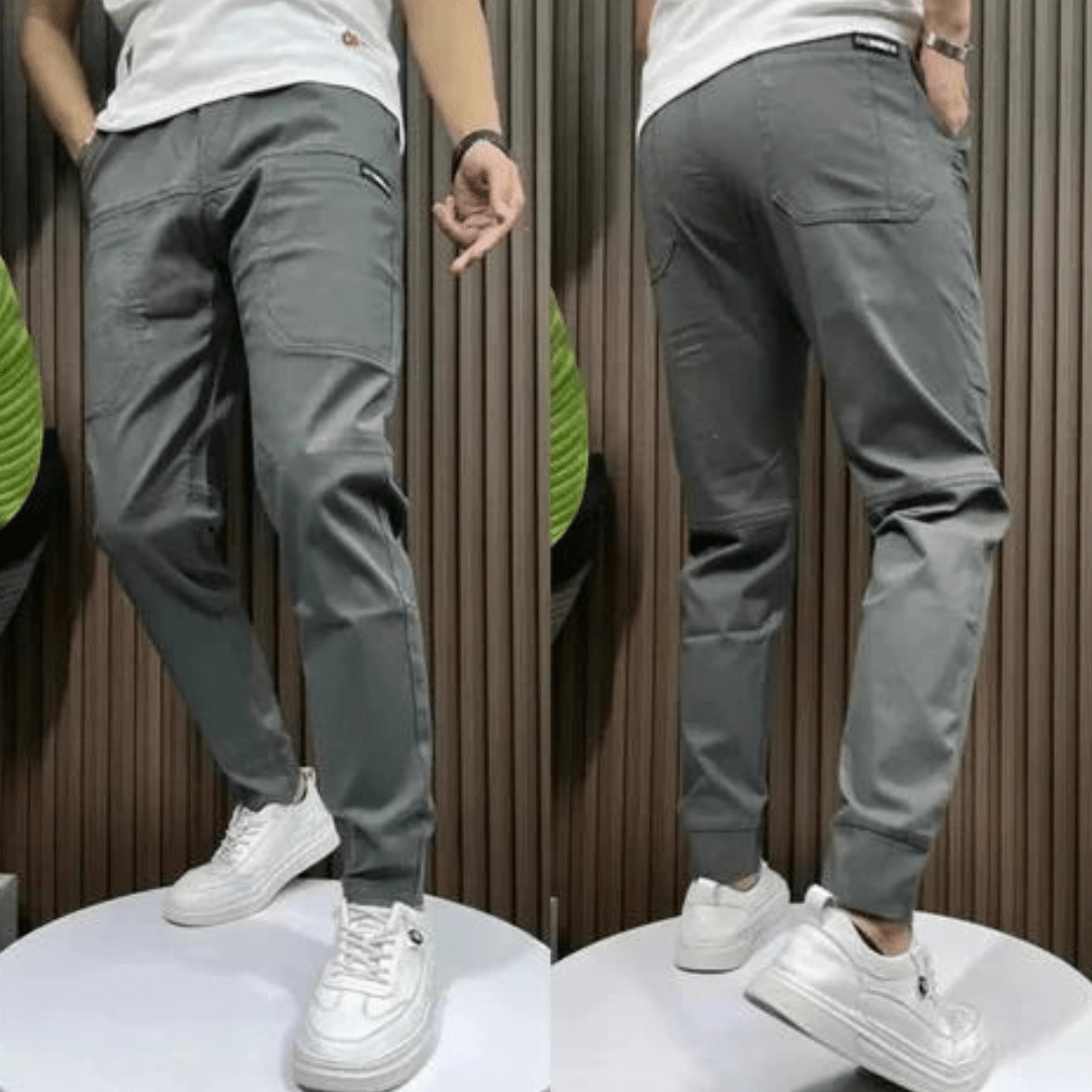 Pantalon Cargo Multi-poches Confortable pour Homme