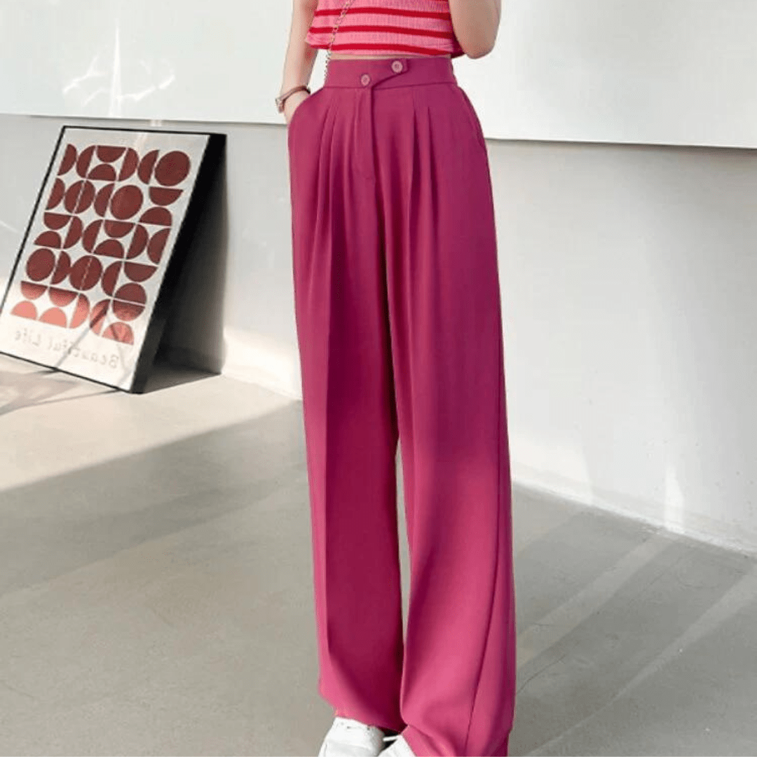 High Waisted Trousers for Ultra-Comfortable Women