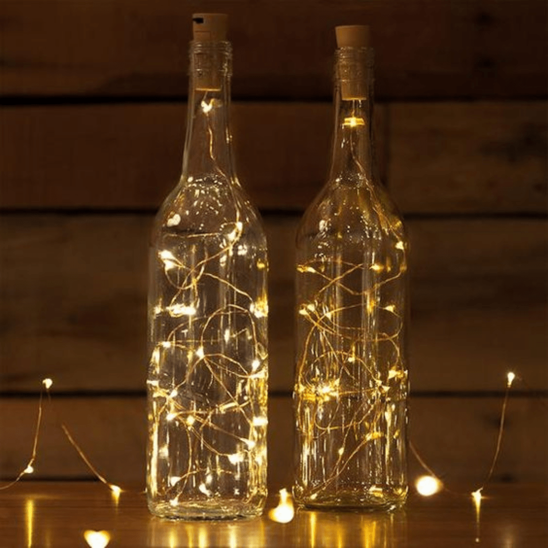 Lumières Solaires Magiques pour Bouteille