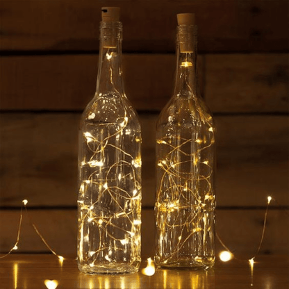 Lumières Solaires Magiques pour Bouteille