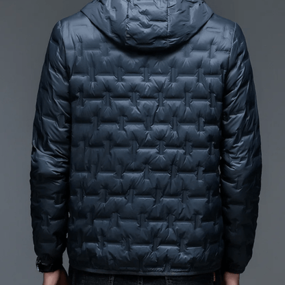 Ultra-Comfortable Hooded Down Jacket for Men