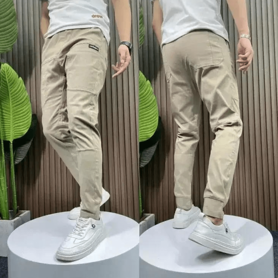 Pantalon Cargo Multi-poches Confortable pour Homme