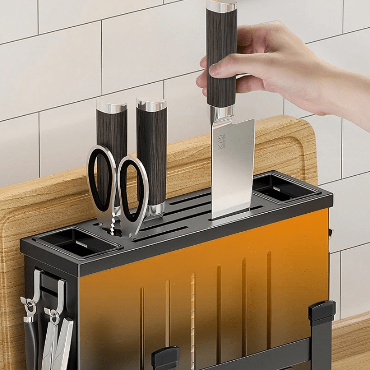 Étagère de Rangement de Cuisine Pratique et Polyvalente