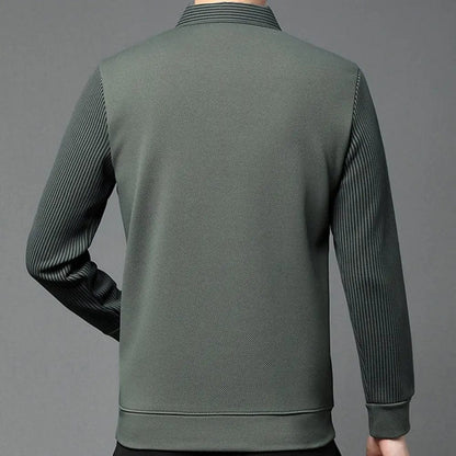 Pull à Col Chemise Élégant pour Homme