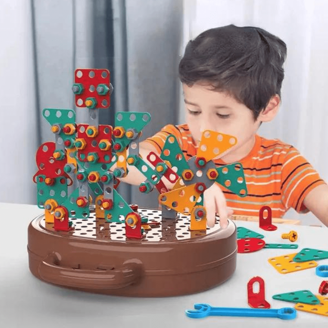 Jeu de Construction 3D Créatif et Ingénieux pour Enfants