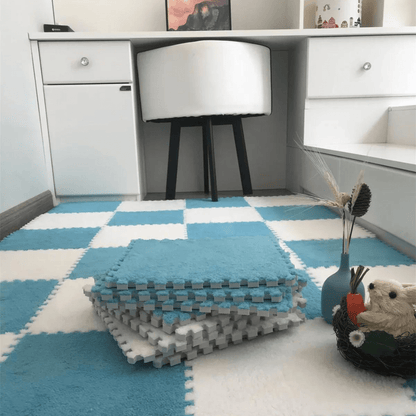 Carreaux de Mousse Emboîtables Ultra-Moelleux