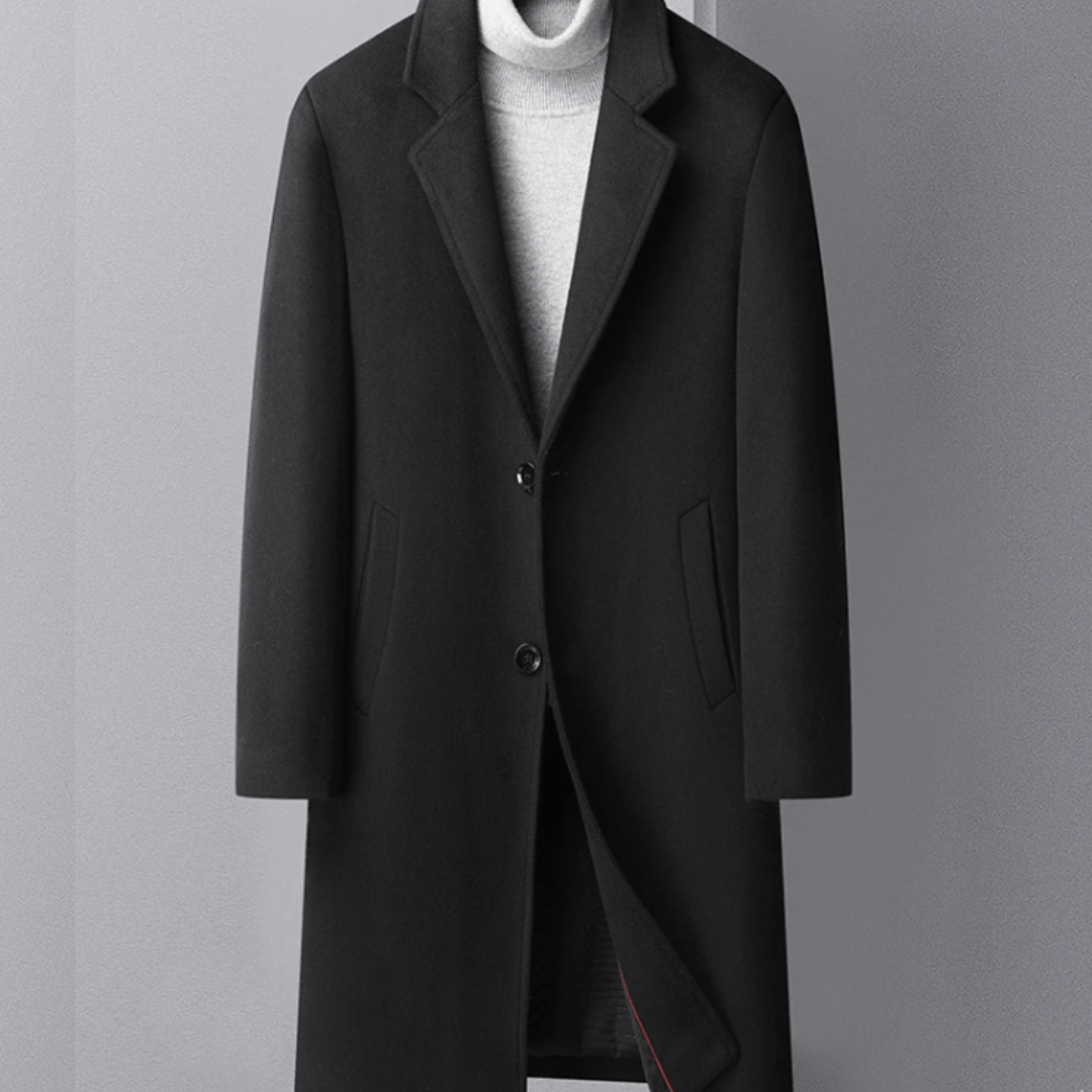 Elegant Long Coat for Men