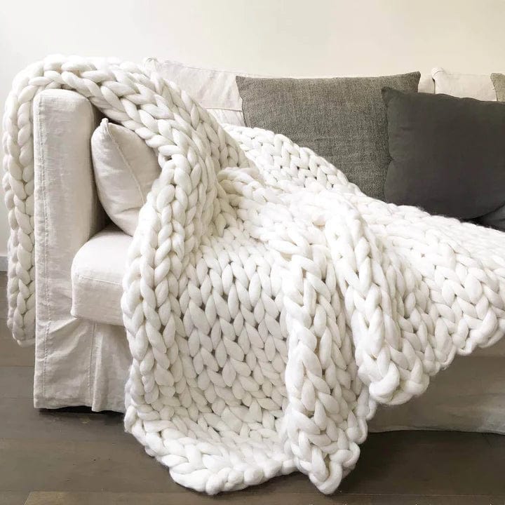 Ultra-Soft Knitted Blanket
