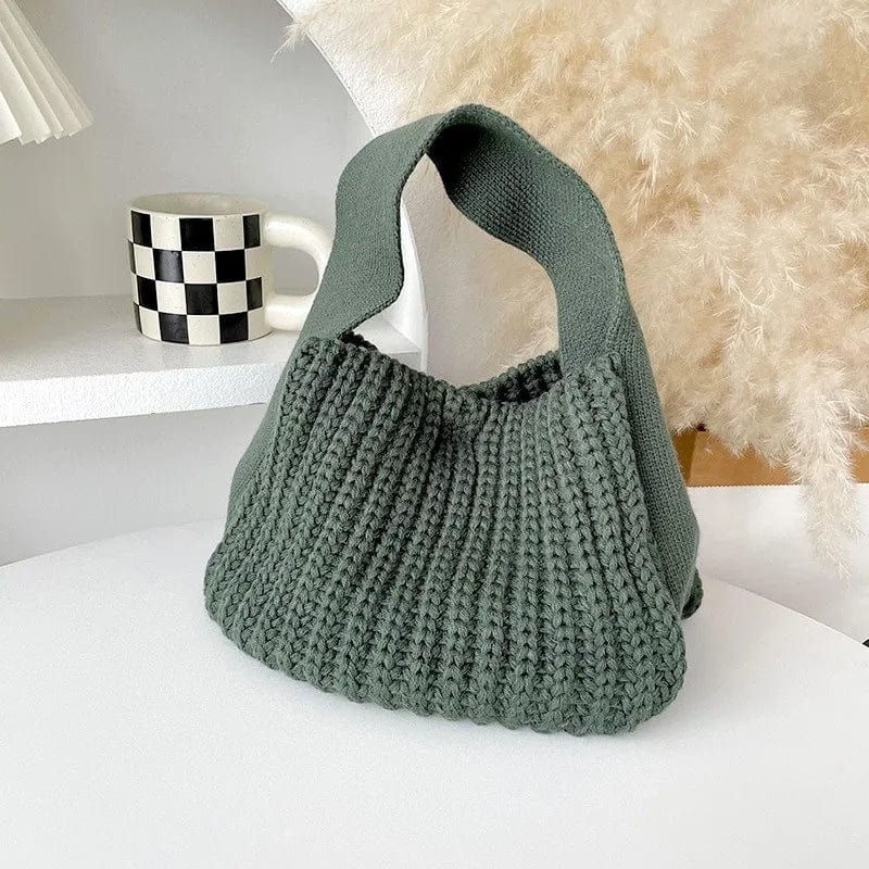 Chic and Original Knitted Handbag