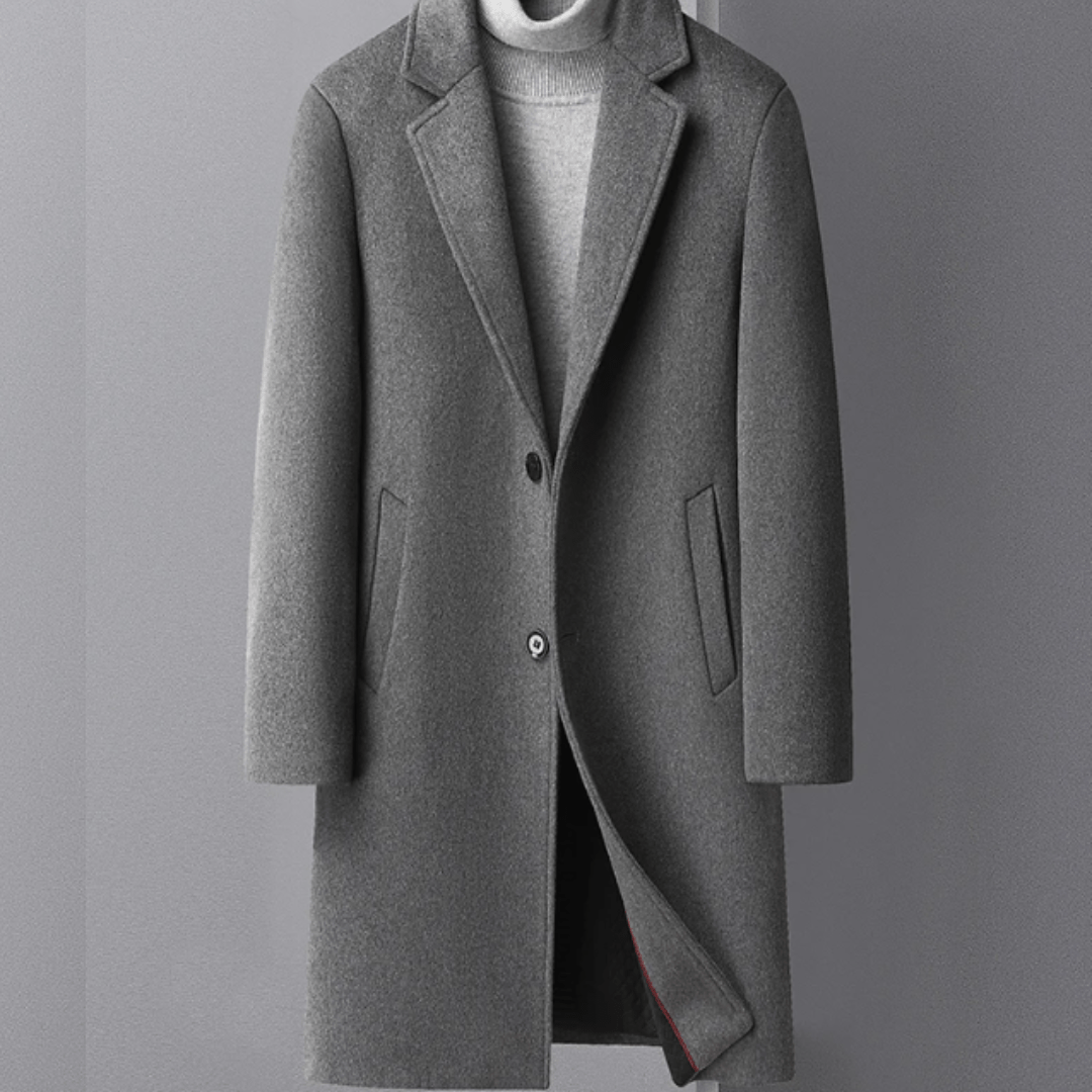 Elegant Long Coat for Men