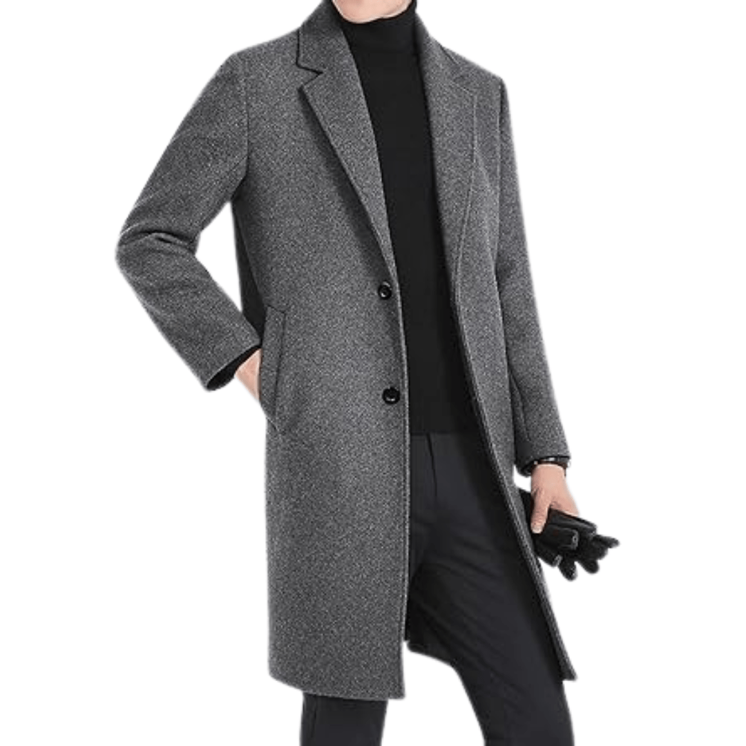 Elegant Long Coat for Men