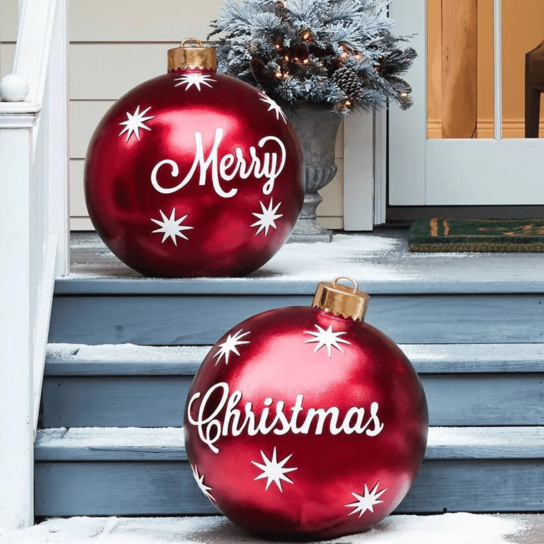 XXL Inflatable Christmas Baubles