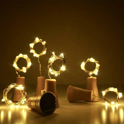 Lumières Solaires Magiques pour Bouteille