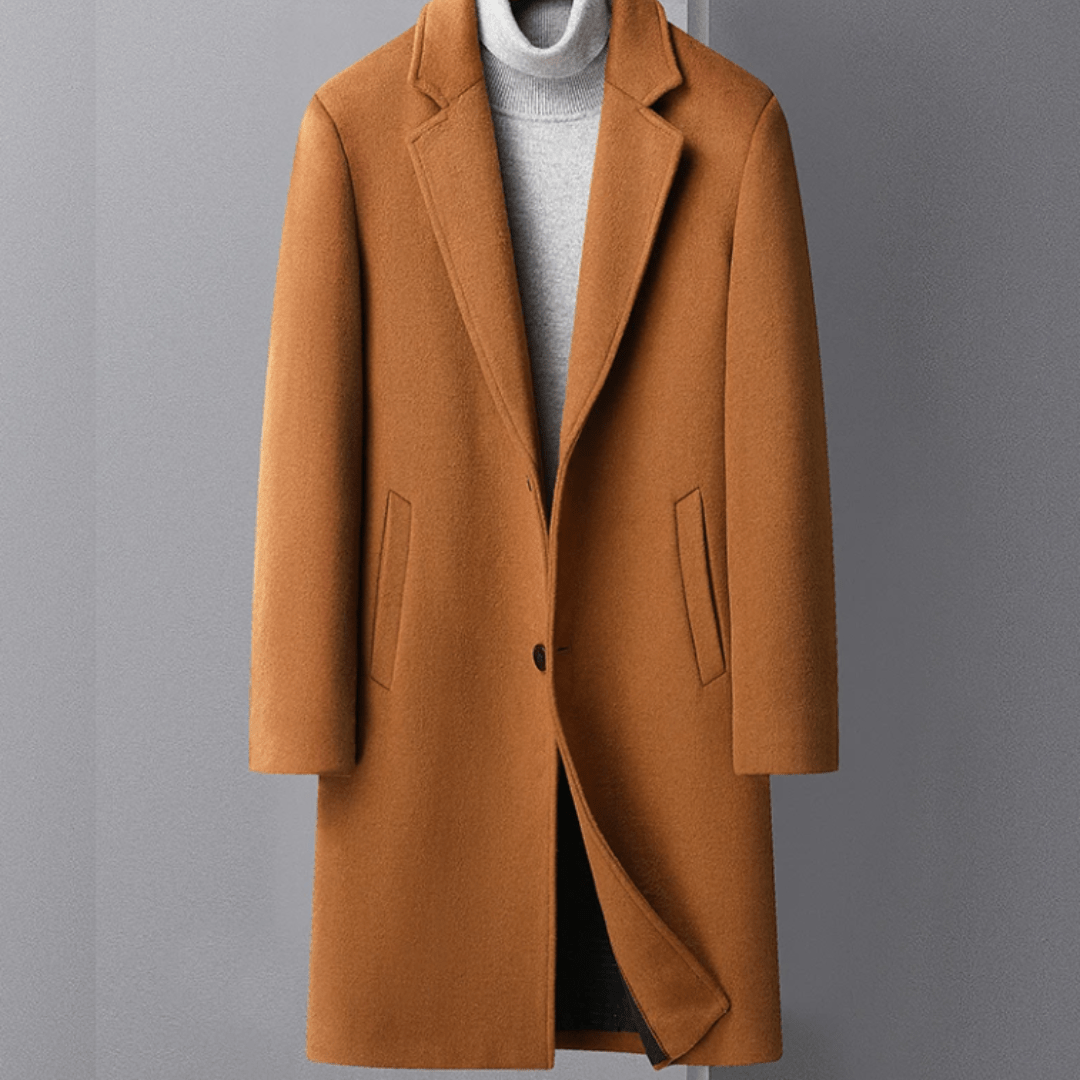 Elegant Long Coat for Men