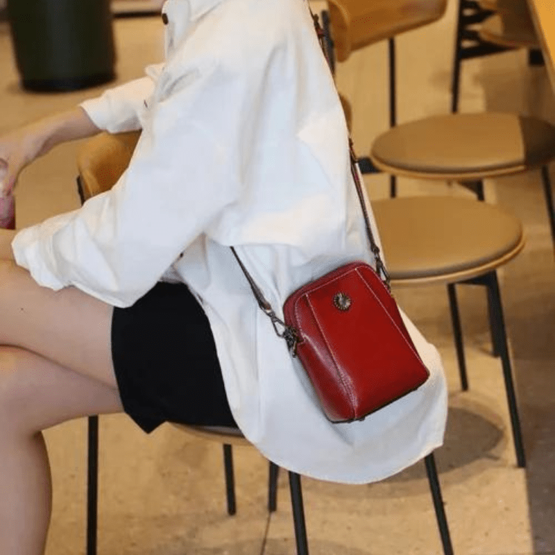 Sac à Bandoulière en Cuir Élégant et Pratique