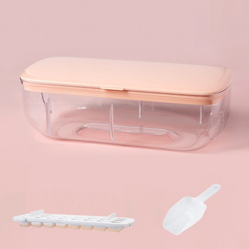 Super Quick Release Ice Cube Tray + Free Spoon