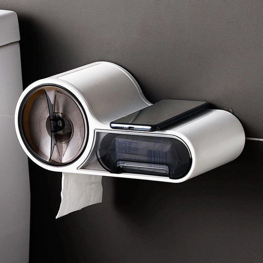 Distributeur de papier hygiénique multifonctionnel