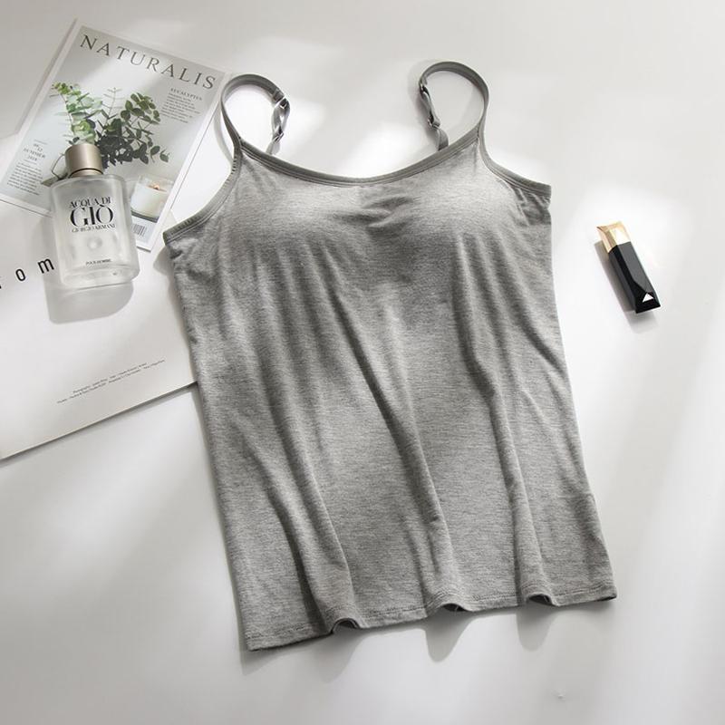 Camisole with Built-in Bra