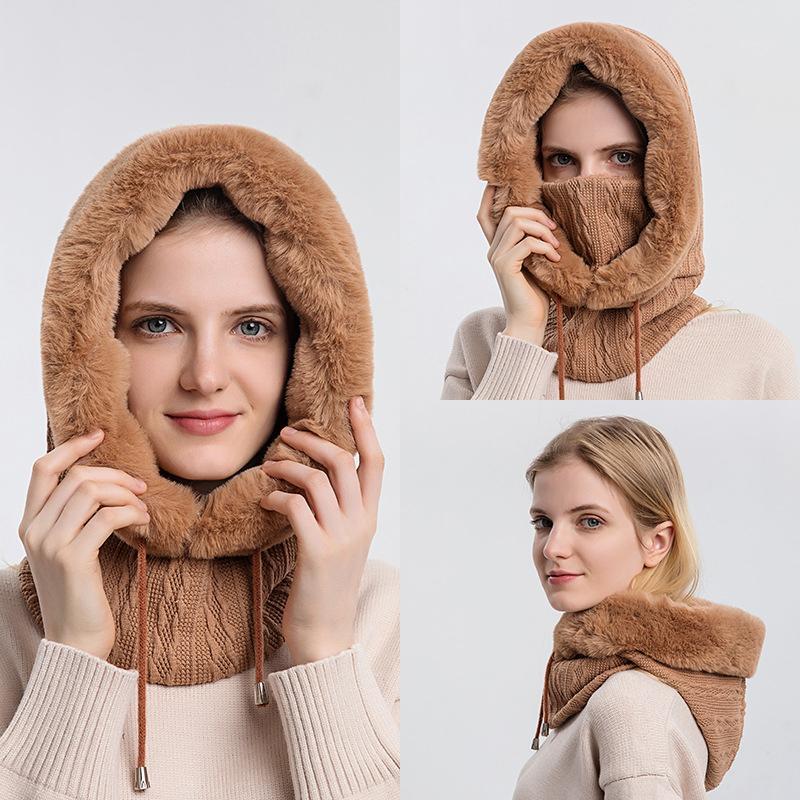 Super Soft Hooded Scarf 