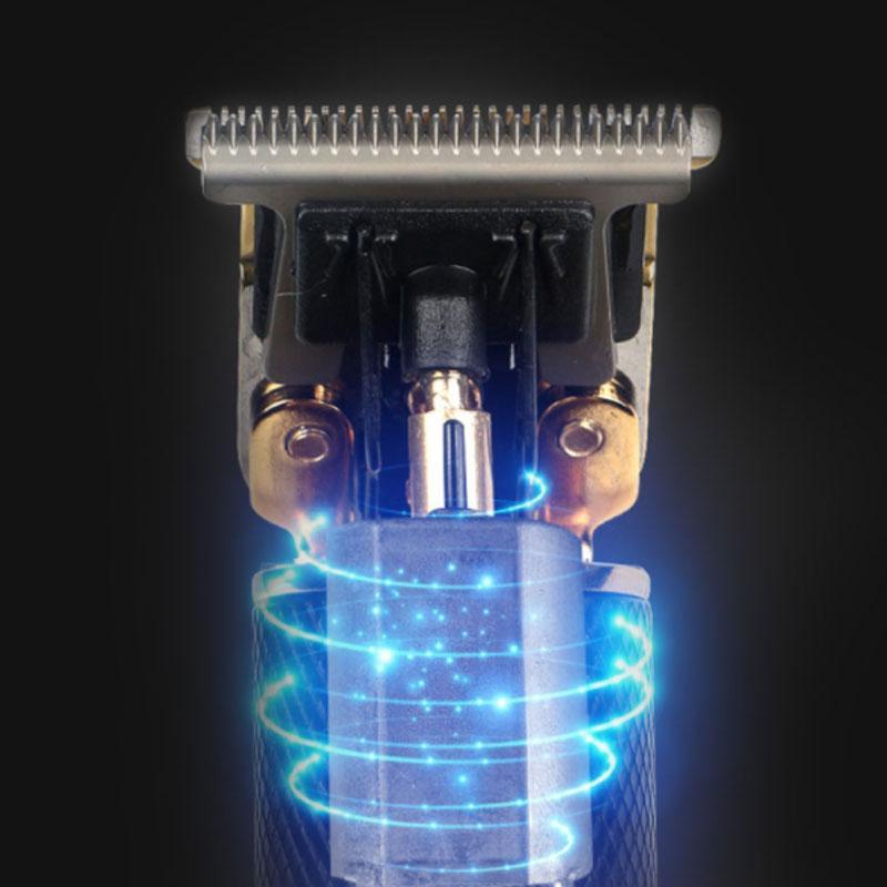 Professional Men's Hair Clipper with LED Light