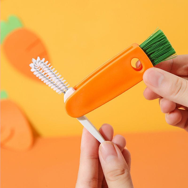 Multifunctional 3 in 1 Cup Lid Cleaning Brush