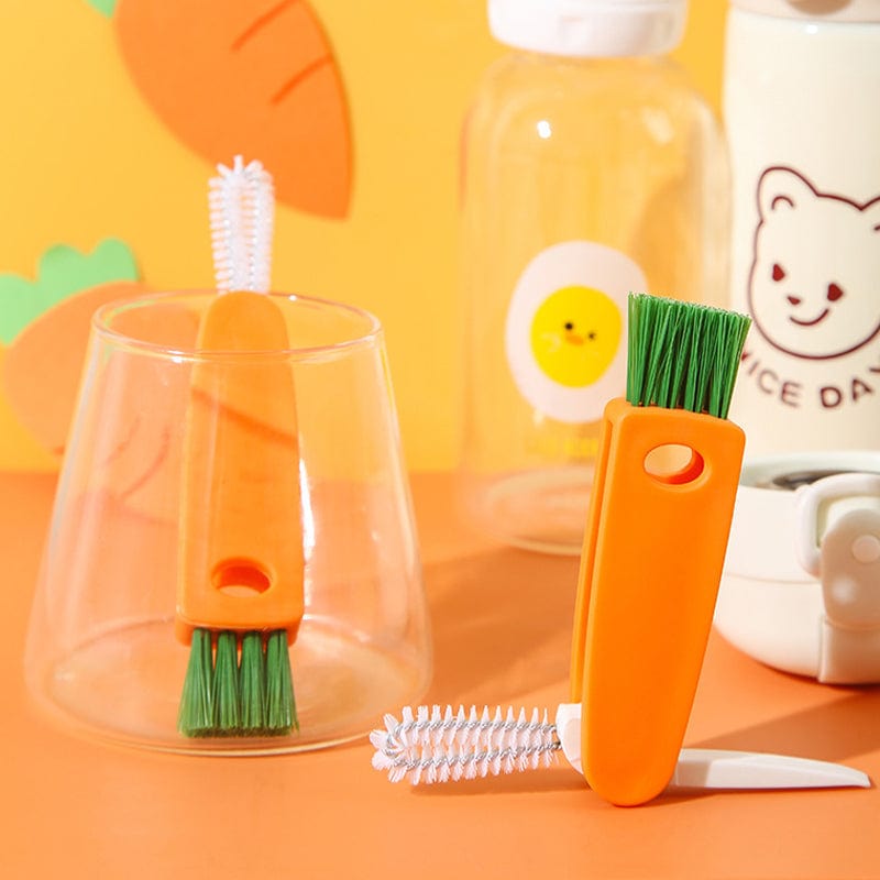 Multifunctional 3 in 1 Cup Lid Cleaning Brush
