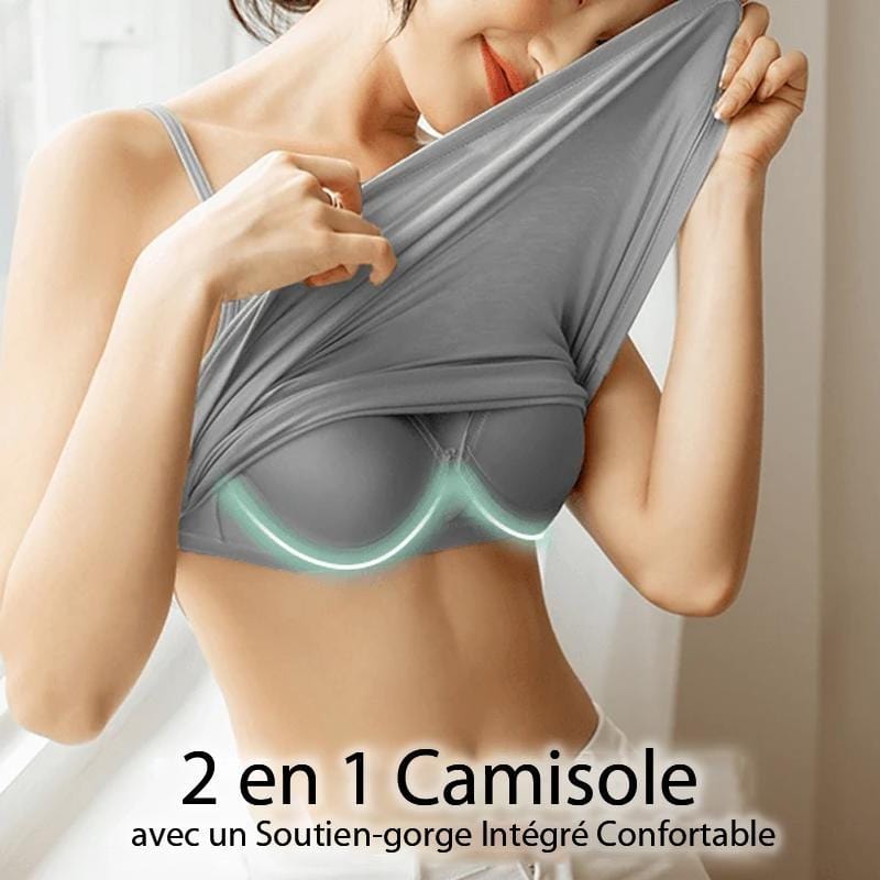 Camisole with Built-in Bra