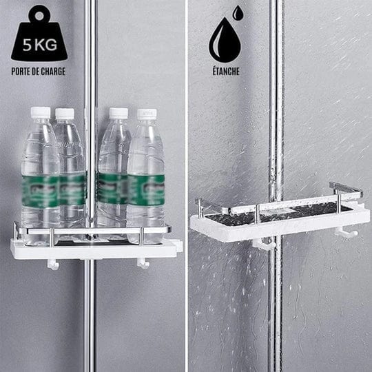 Multi-Use and Anti-Rust Shower Shelf