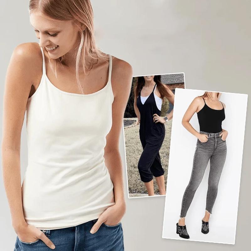 Camisole with Built-in Bra