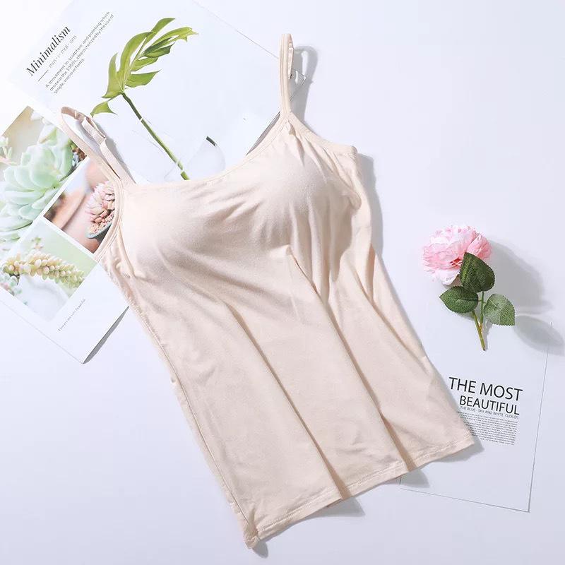 Camisole with Built-in Bra