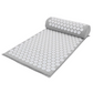 Perigym Gris ACUPERI™️ - Tapis de Massage Acupression Relaxant + Coussin Offert