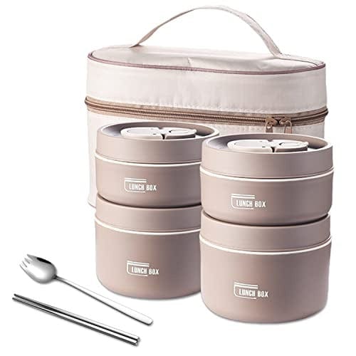 Leakproof Lunch Box with Stainless Steel Thermal Insulation