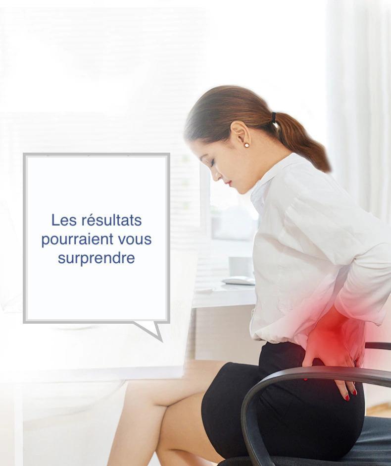 Perigym Bleu Coussin orthopédique à mémoire de forme