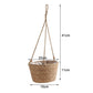 Jardioui 0 Pot de fleur en bois suspendu