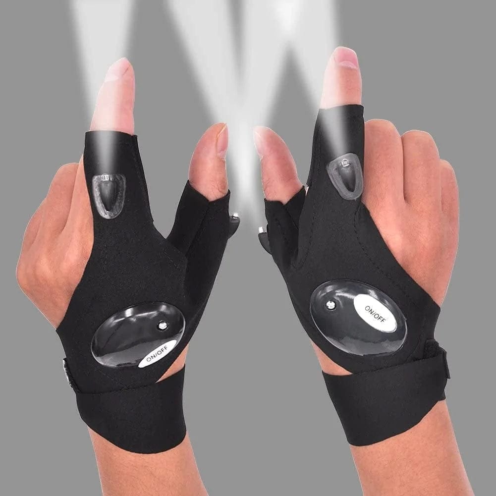 Waterproof LED light glove