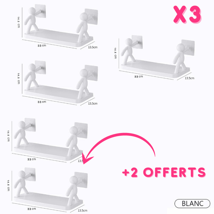 Ultra-strong storage rack | kitchen/bathroom