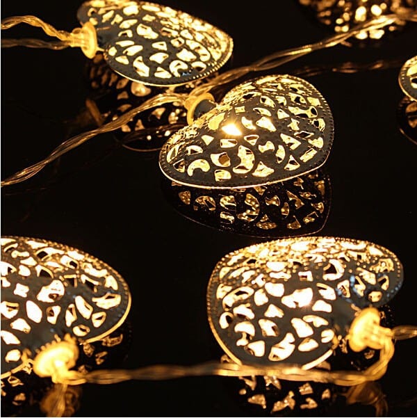 Guirlande les lumières du cœur