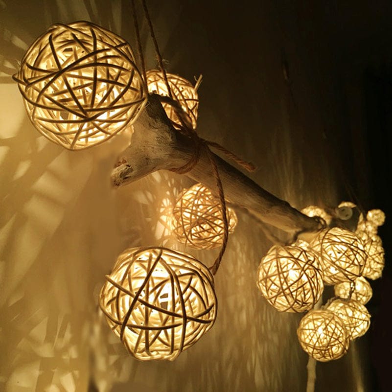 Guirlande Lumineuse Boule en LED décorative
