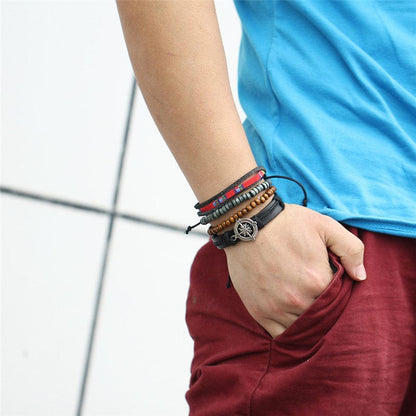 Bracelet homme ou femme marine style hipster