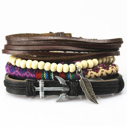 Bracelet homme ou femme marine style hipster