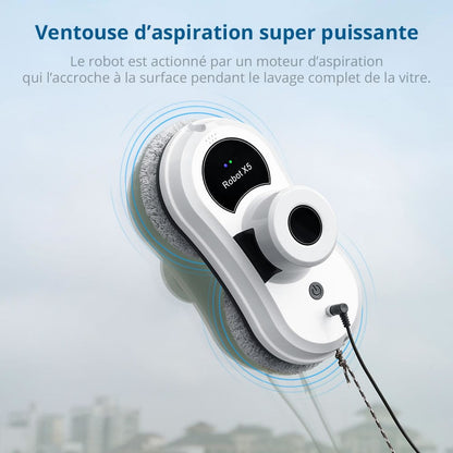 Robot laveur de vitre intelligent pour avoir des carreaux impeccables