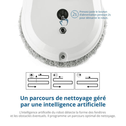 Robot laveur de vitre intelligent pour avoir des carreaux impeccables